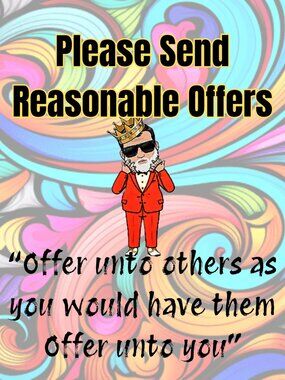 All reasonable offers considered